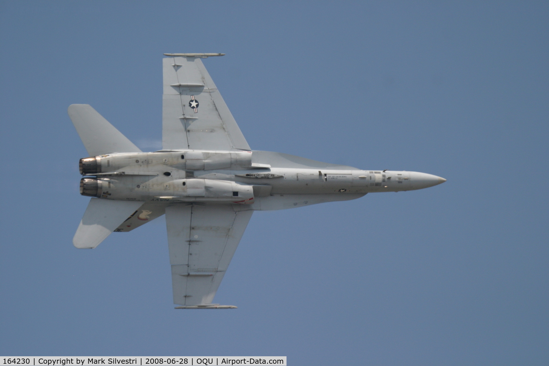 164230, 1991 McDonnell Douglas F/A-18C Hornet C/N 0993/C217, Quonset Point 2008 - F-18