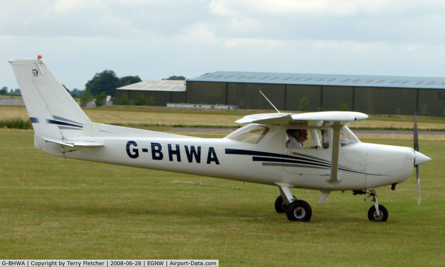 G-BHWA, 1980 Reims F152 C/N 1775, Cessna F152 at Wickenby Wings and Wheels 2008