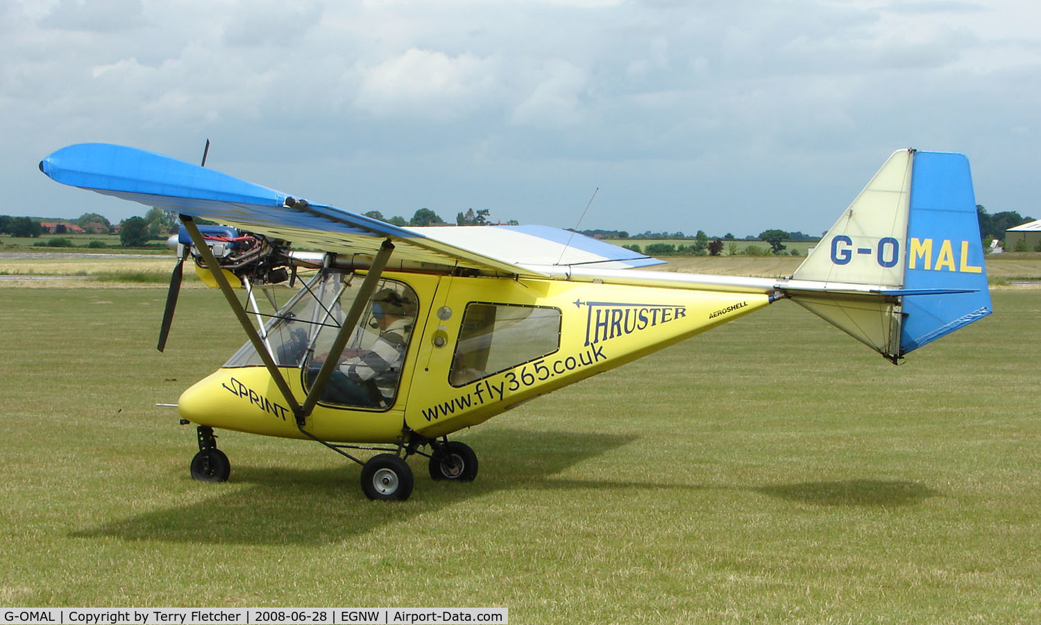 G-OMAL, 2001 Thruster T600N 450 C/N 0061-T600N-050, Thruster 600N at Wickenby Wings and Wheels 2008