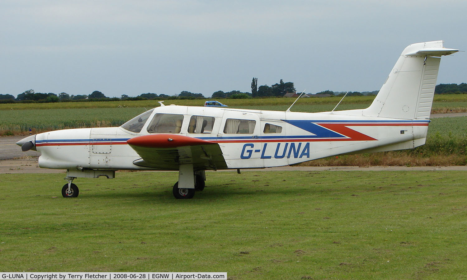 G-LUNA, 1979 Piper PA-32RT-300T Turbo Lance II C/N 32R-7987108, Piper Pa-32RT-300T at Sturgate