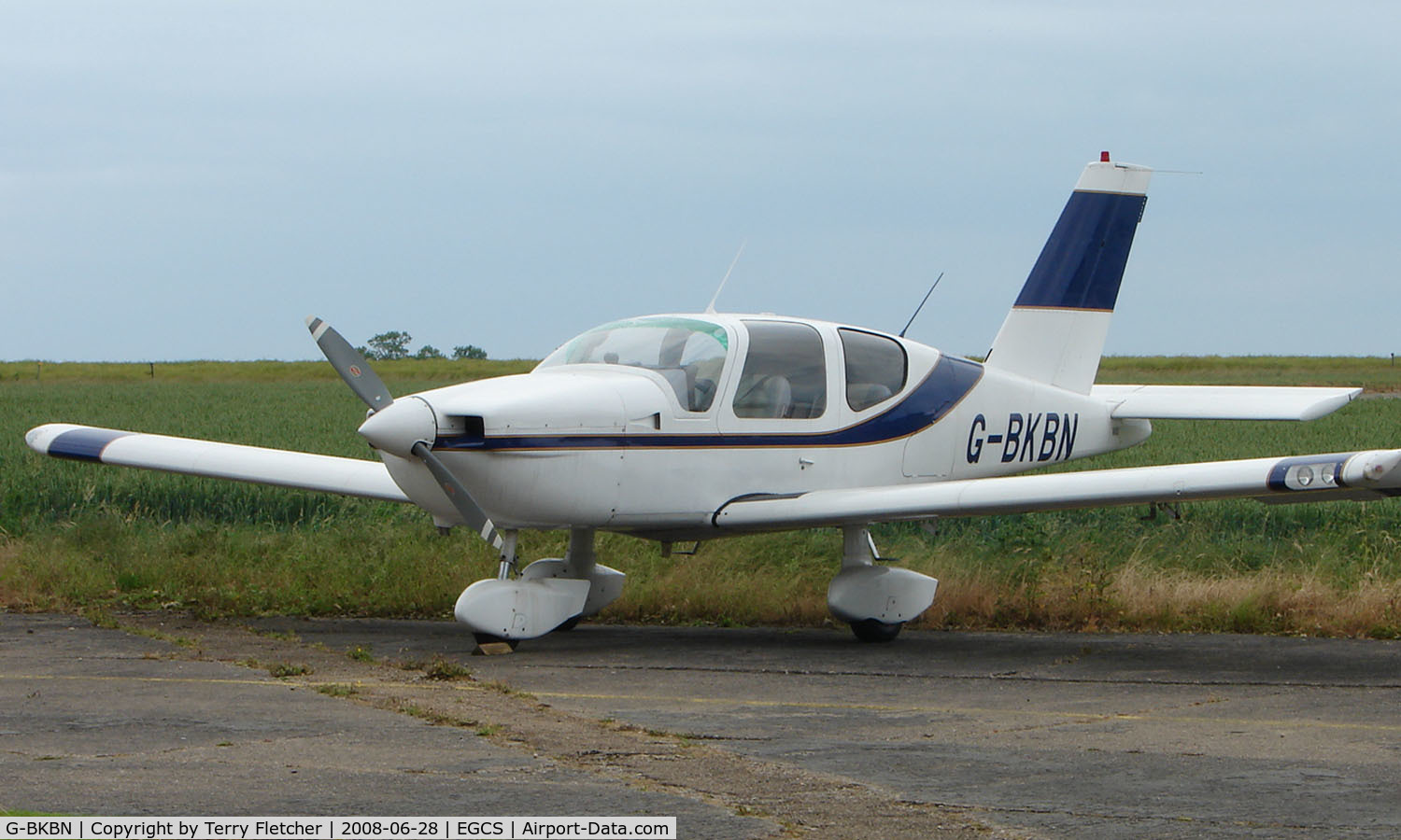 G-BKBN, 1982 Socata TB-10 Tobago C/N 287, Socata TB-10 at Sturgate