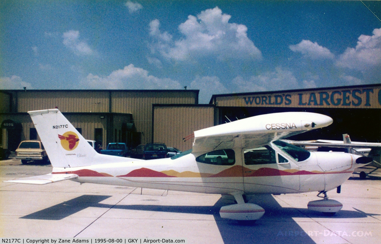 N2177C, 1978 Cessna 177B Cardinal C/N 17702747, At Arlington Municipal