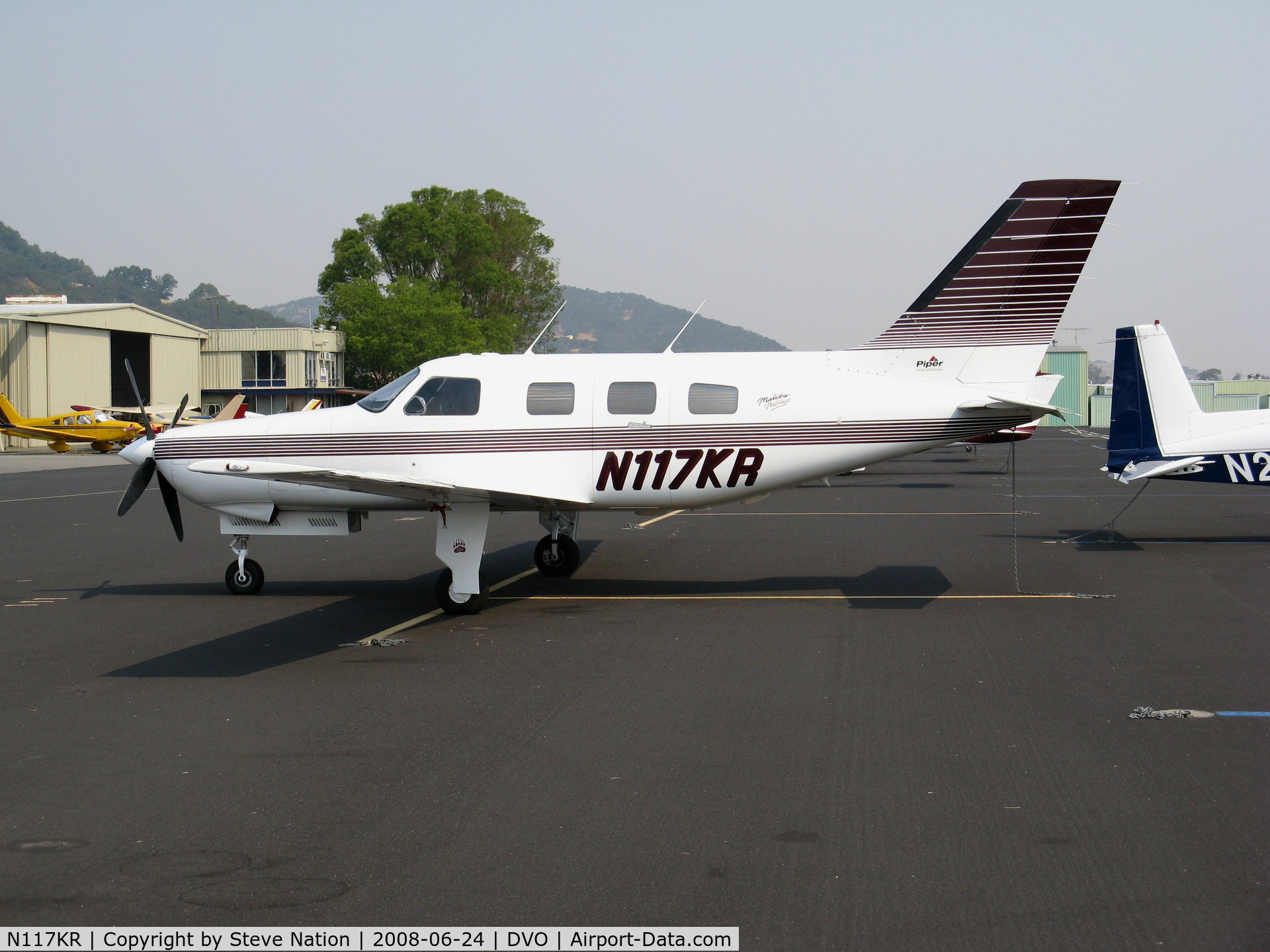 N117KR, 1997 Piper PA-46-350P Malibu Mirage C/N 4636088, 1997 Piper PA 46-350P @ Novato-Gnoss Field, CA