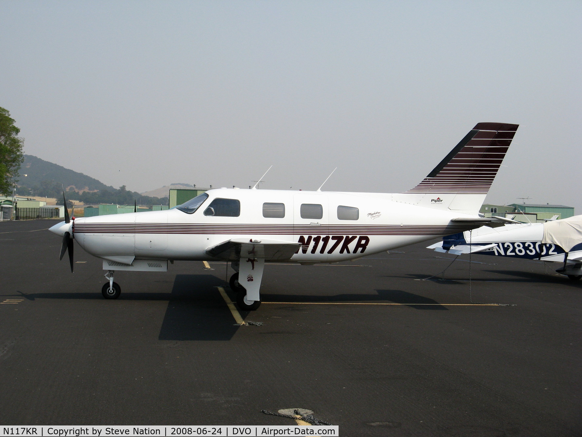 N117KR, 1997 Piper PA-46-350P Malibu Mirage C/N 4636088, 1997 Piper PA 46-350P @ Novato-Gnoss Field, CA