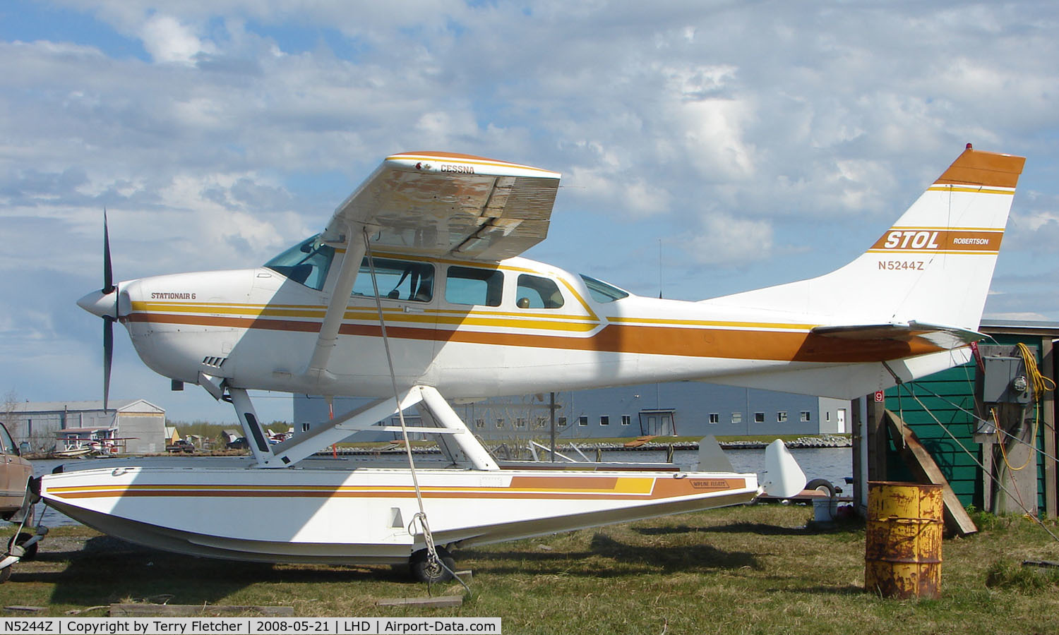 N5244Z, 1981 Cessna TU206G Turbo Stationair C/N U20606085, Cessna U206G at Lake Hood