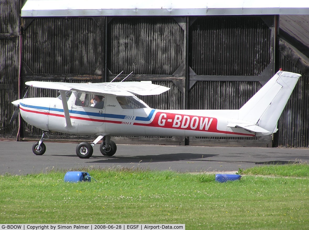 G-BDOW, 1976 Reims FRA150M Aerobat C/N 0296, Cessna Aerobat at Conington