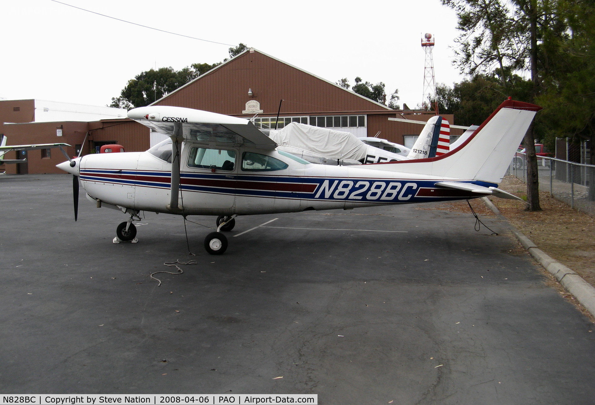 N828BC, 1979 Cessna TR182 Turbo Skylane RG C/N R18200975, 1979 Cessna TR182 @ Palo Alto, CA