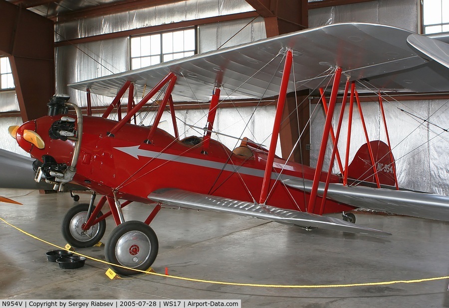 N954V, 1931 Fairchild KR-21 C/N 1502, EAA museum