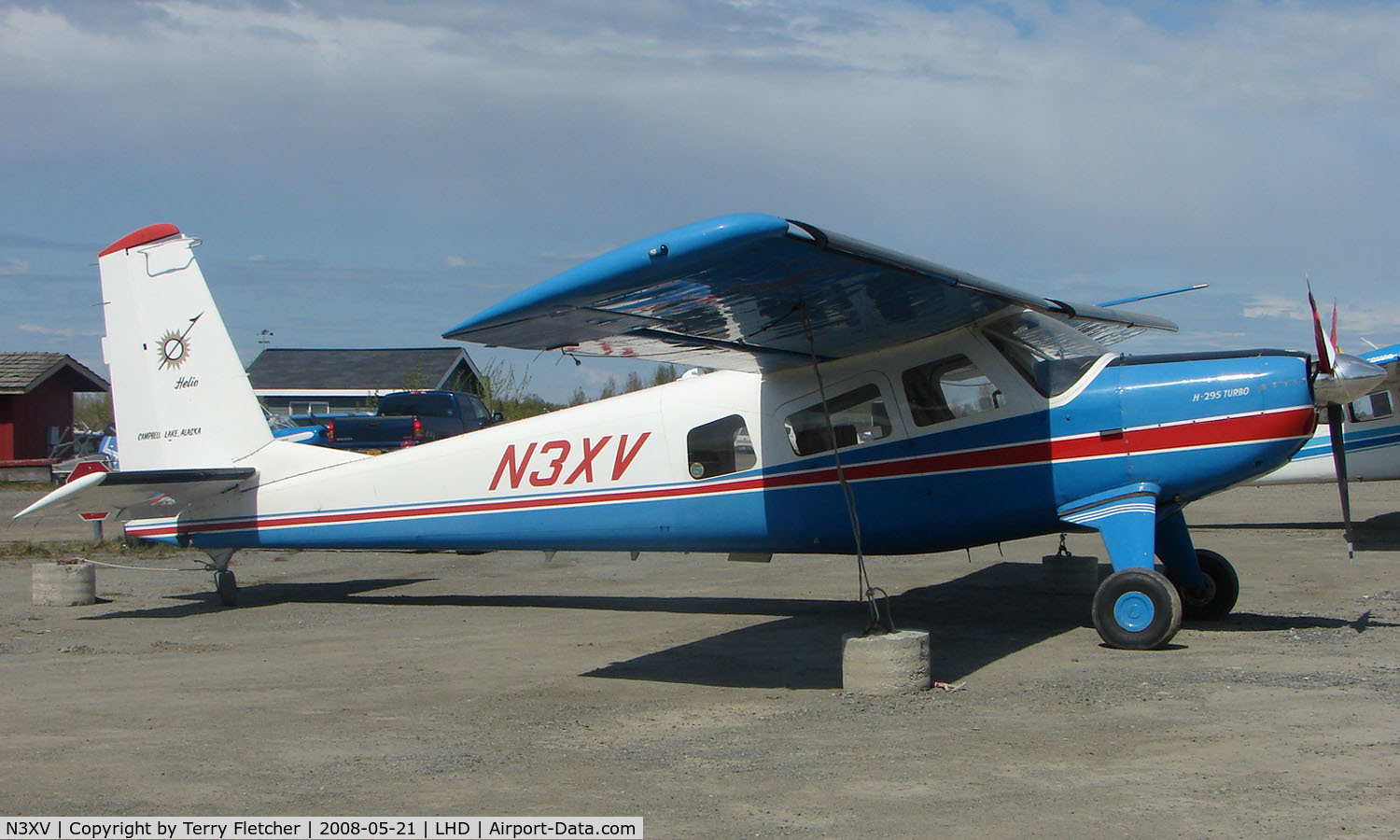 N3XV, 1970 Helio H-295-1400 Super Courier C/N 1426, Helio H-295A at Lake Hood