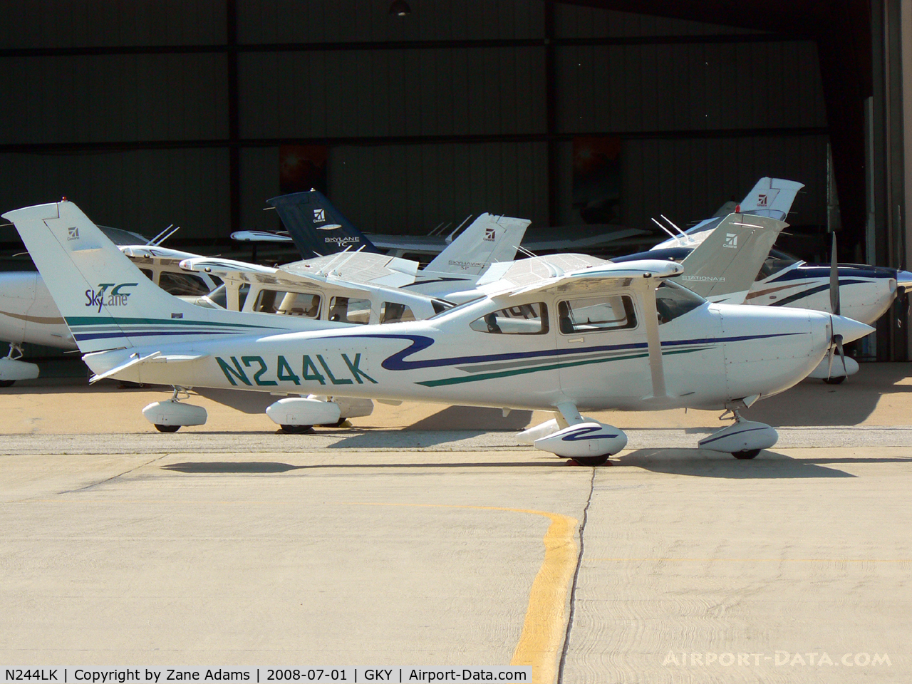 N244LK, Cessna T182T Turbo Skylane C/N T18208056, At Arlington Municipal