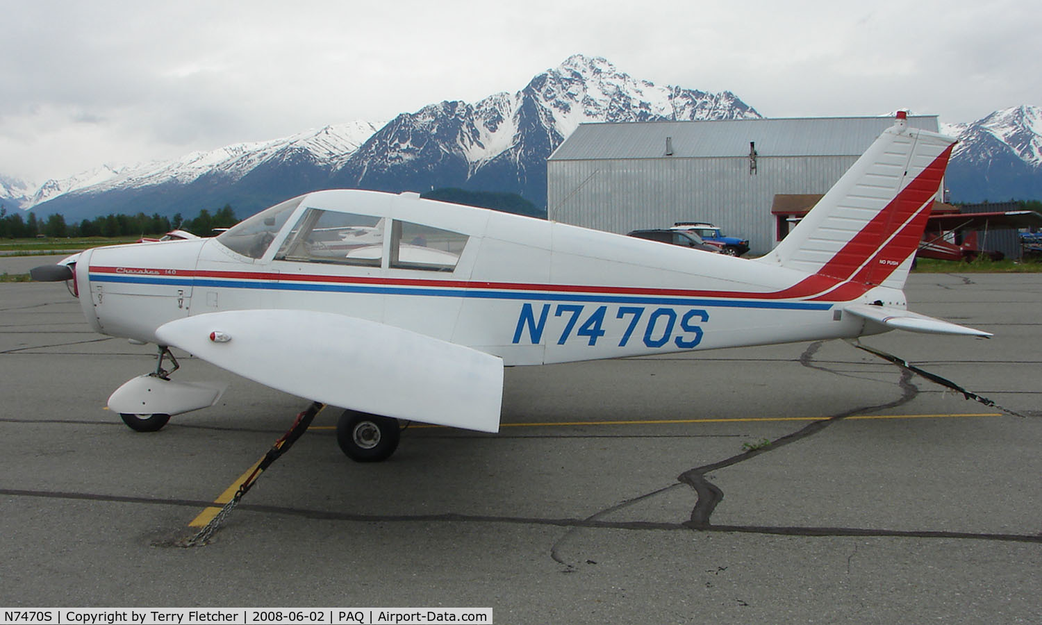 N7470S, 1967 Piper PA-28-140 C/N 28-23624, Piper Pa-28-140 at Palmer AK