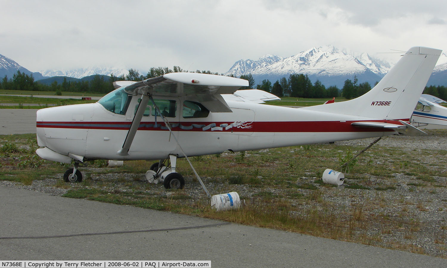 N7368E, 1960 Cessna 210 C/N 57068, Cessna 210 at Palmer AK