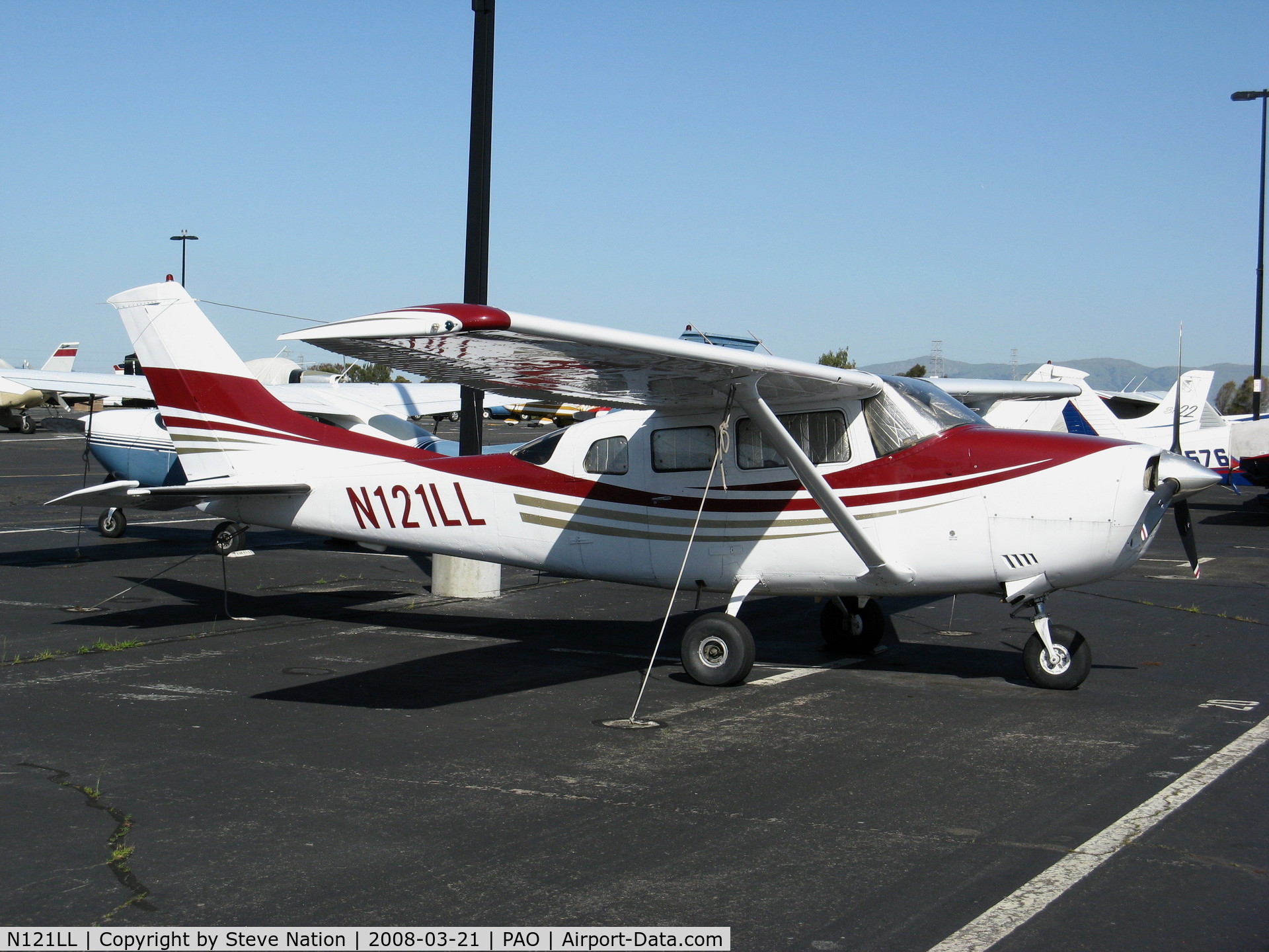 N121LL, 1977 Cessna U206G Stationair C/N U20603756, 1977 Cessna U206G @ Palo Alto, CA