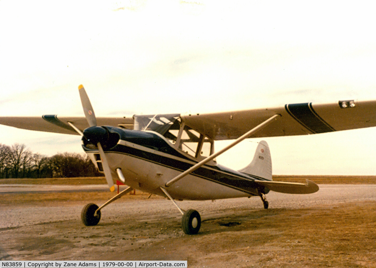 N83859, 1978 Cessna Ector 305A C/N 2055, At the former Mangham Airport, North Richland Hills, TX