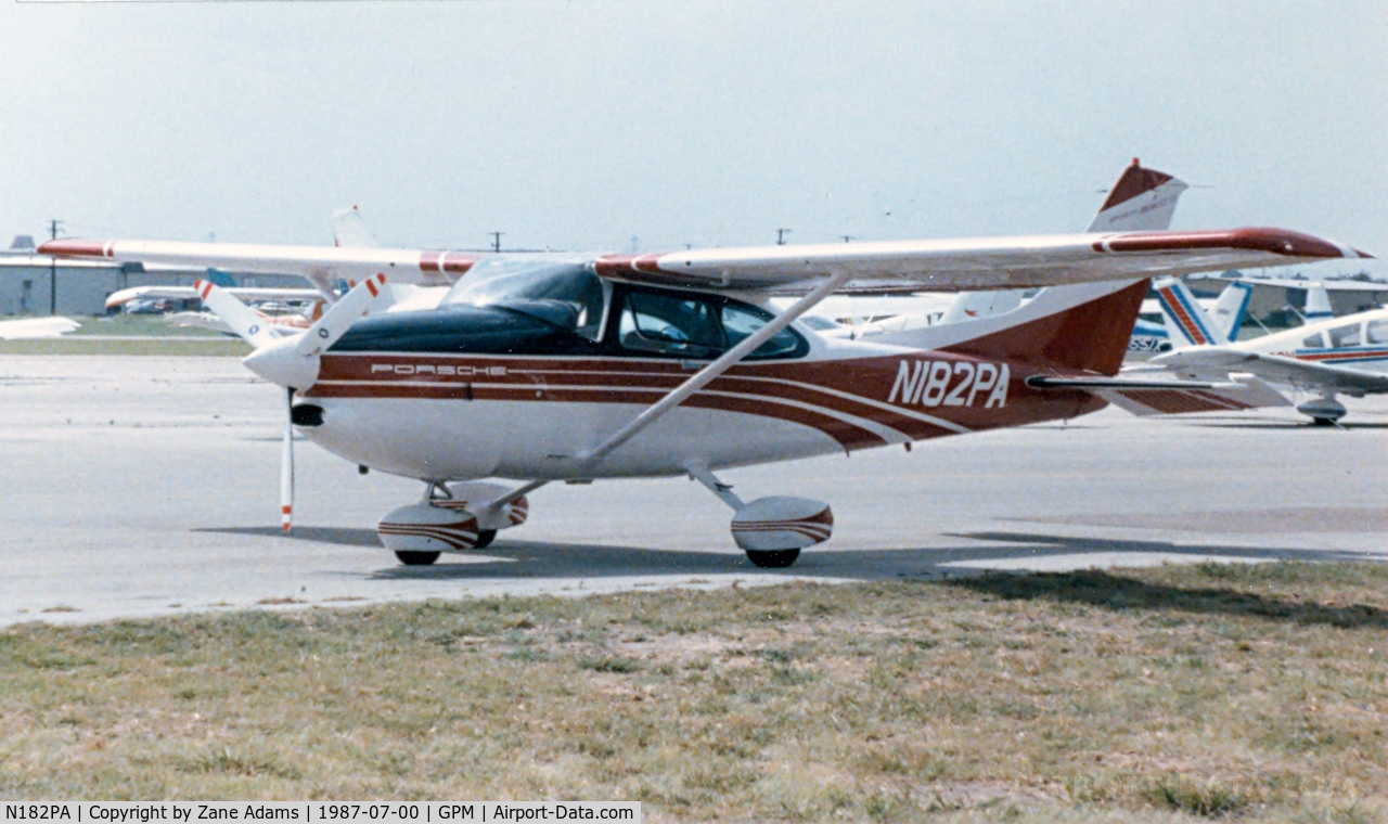 N182PA, Cessna 182R Skylane C/N 18268115, A Porsche powered Cessna at Grand Prairie Municipal