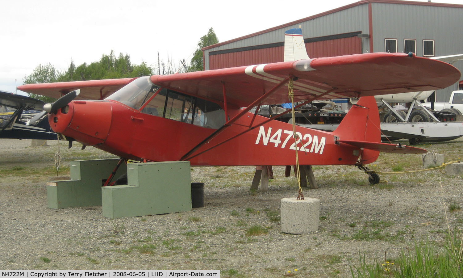 N4722M, 1947 Piper PA-11 Cub Special C/N 11-231, 1947 Piper Pa-11 at Lake Hood