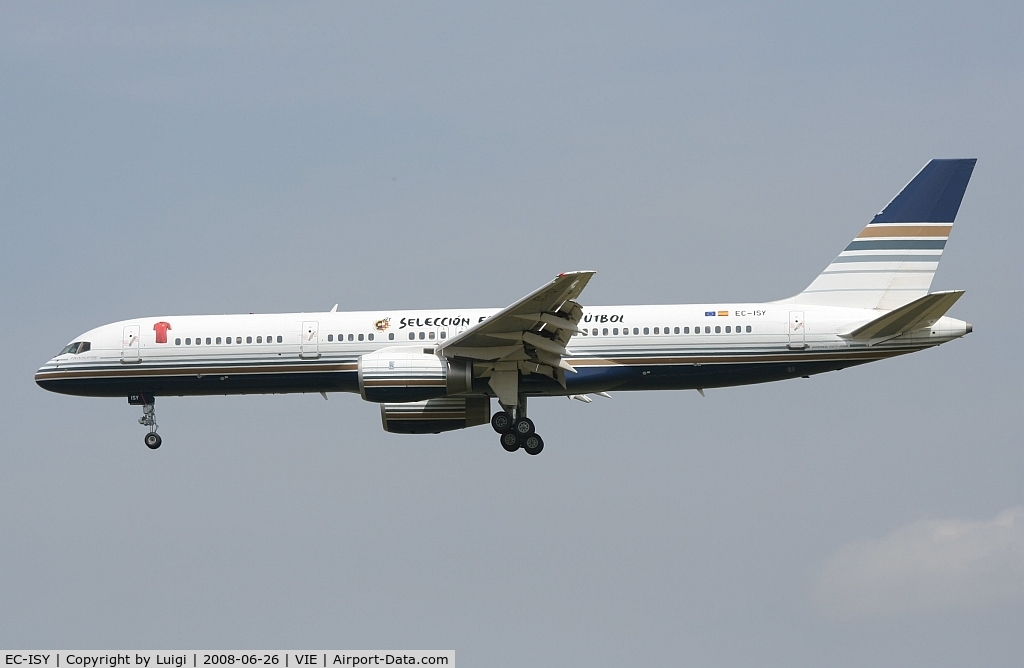 EC-ISY, 1993 Boeing 757-256 C/N 26241, Primeria 757-200