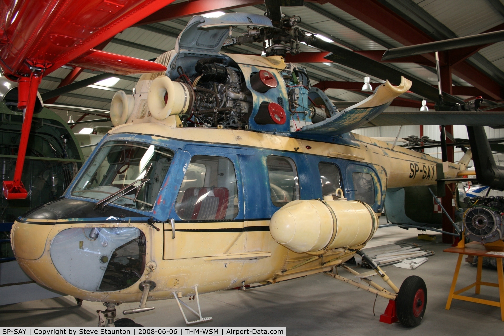 SP-SAY, 1985 PZL-Swidnik Mi-2 C/N 529538125, Taken at the Helicopter Museum (http://www.helicoptermuseum.co.uk/)