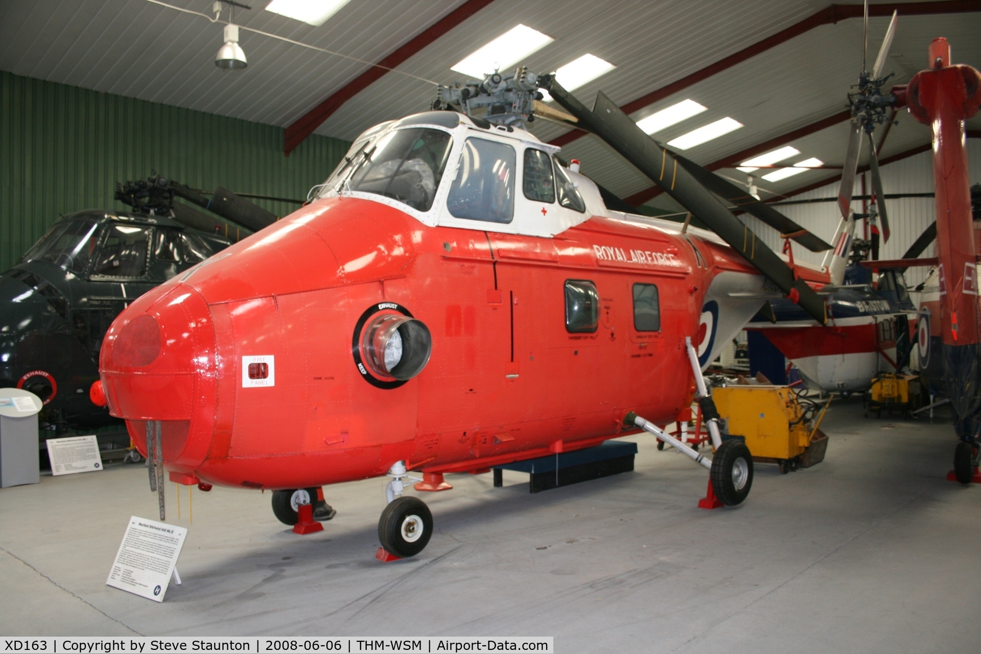 XD163, 1954 Westland Whirlwind HAR.10 C/N WA20, Taken at the Helicopter Museum (http://www.helicoptermuseum.co.uk/)