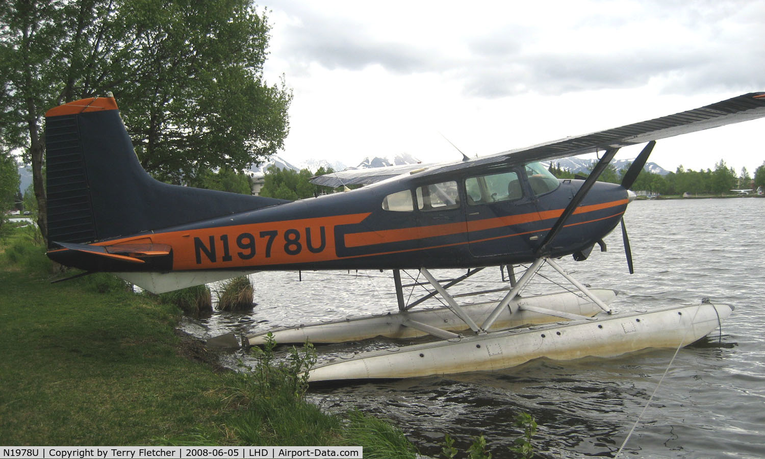 N1978U, 1970 Cessna A185E Skywagon 185 C/N 18501718, Cessna A185E at Lake Hood