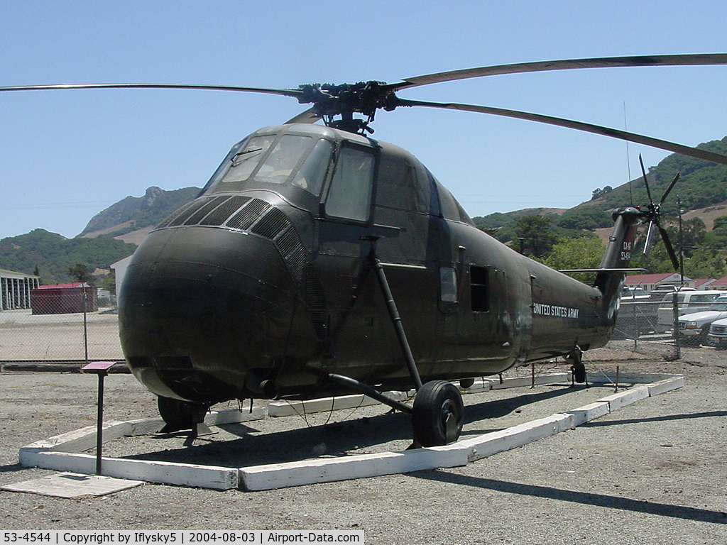 53-4544, Sikorsky CH-34A Choctaw C/N 58-106, CH-34A California Army National Guard @ Camp Roberts