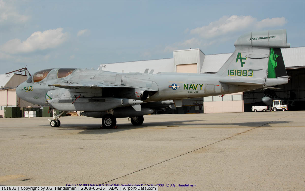 161883, Grumman EA-6B Prowler C/N P-106, EA-6B 161883 AF-500 at NAF Washington