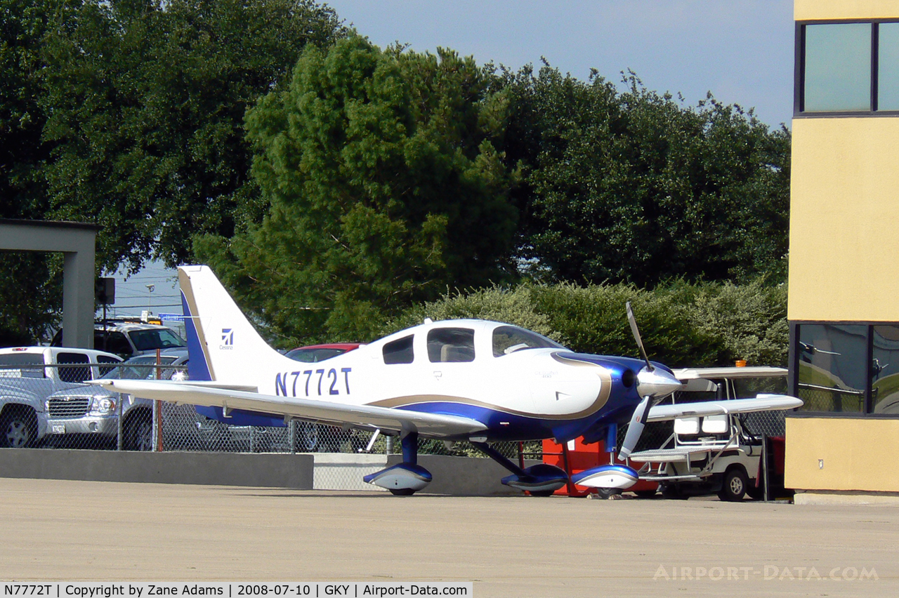 N7772T, 2008 Cessna LC41-550FG C/N 411035, Previously seen registered as a new Cessna 182 - now registered as a new Cessna 400 (Columbia)