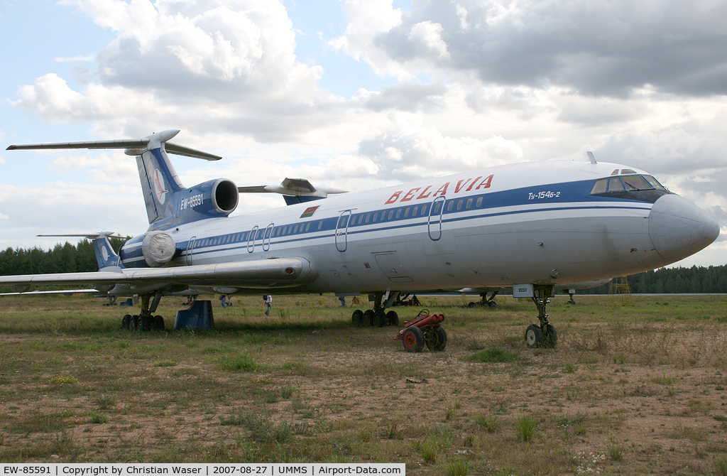 EW-85591, 1983 Tupolev Tu-154B-2 C/N 83A591, Belavia