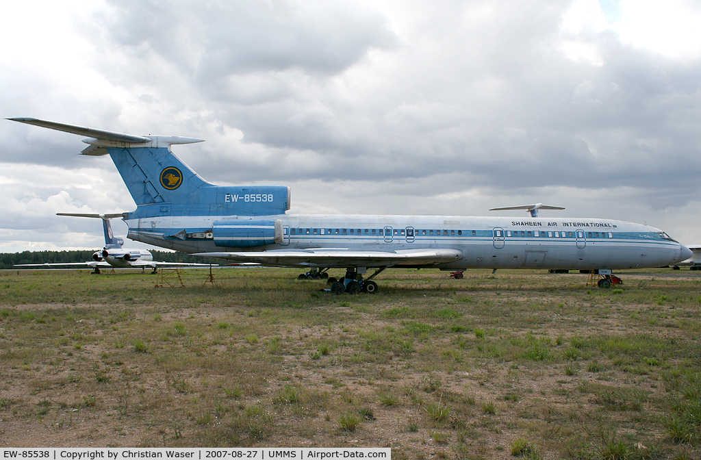 EW-85538, 1982 Tupolev Tu-154B-2 C/N 82A538, Shaheen