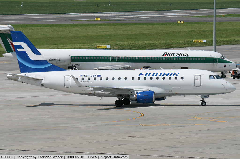 OH-LEK, 2006 Embraer 170ST (ERJ-170-100ST) C/N 17000127, Finnair EMB-170