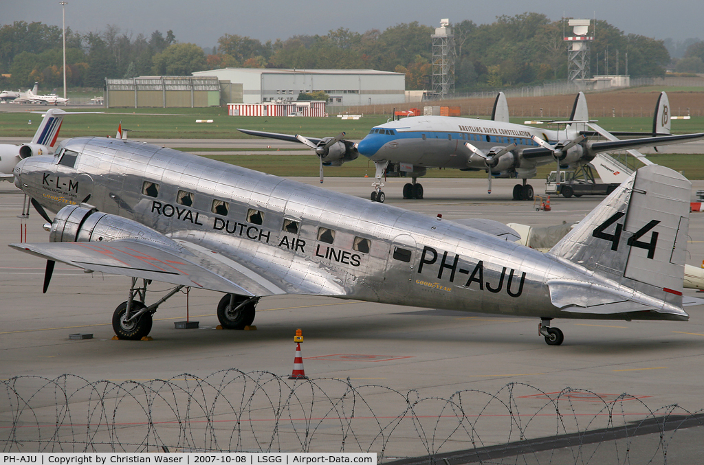 PH-AJU, 1934 Douglas DC-2-112 C/N 1286, KLM