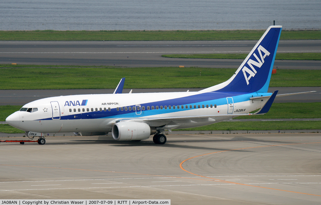 JA08AN, 2006 Boeing 737-781 C/N 33877, ANA (Air Nippon)