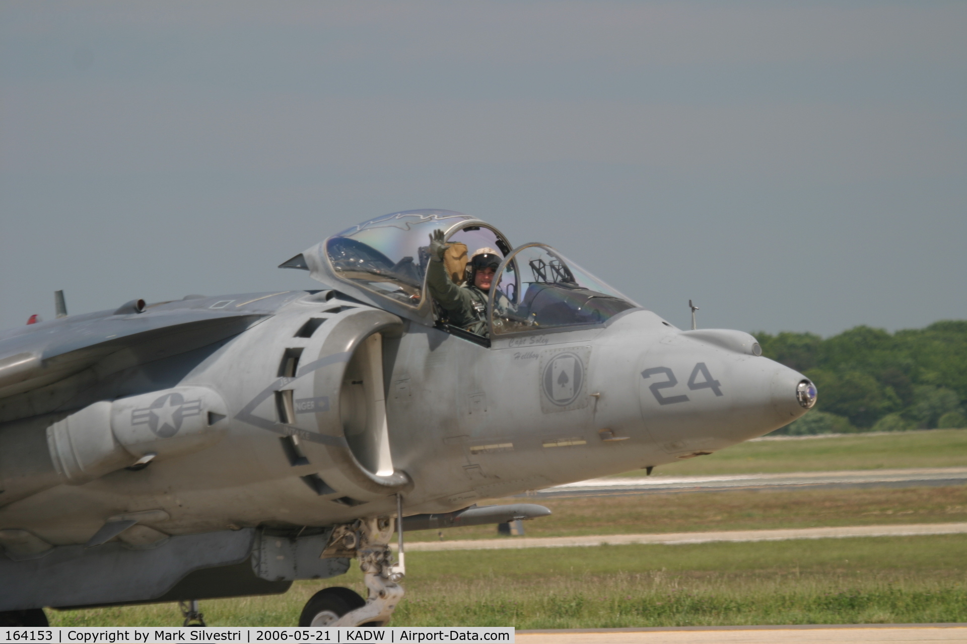 164153, McDonnell Douglas AV-8B Harrier II C/N 226, Andrews AFB 2006