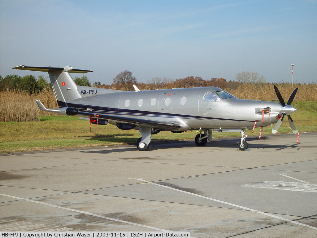 HB-FPJ, 2003 Pilatus PC-12/45 C/N 490, PC-12