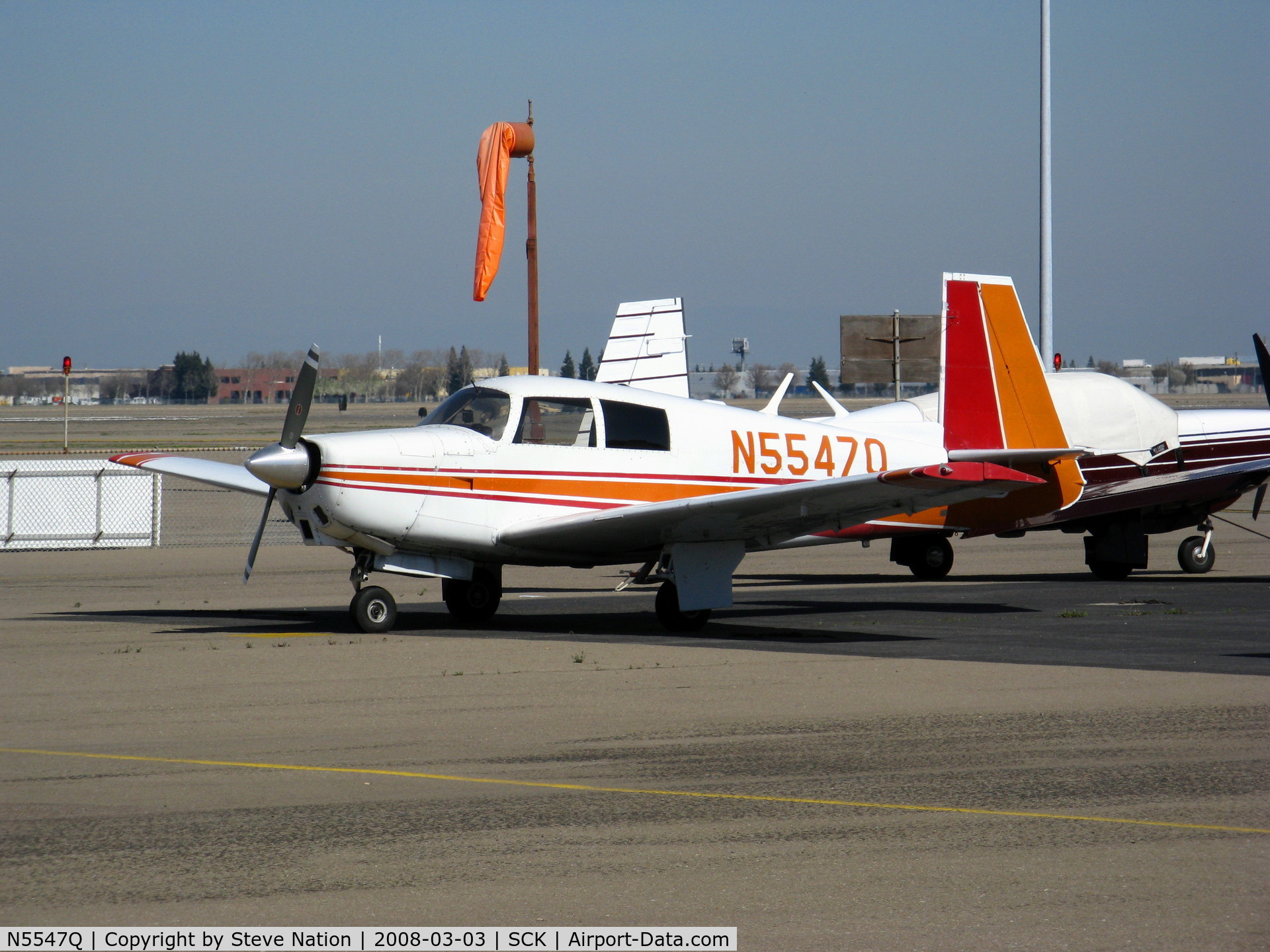 N5547Q, 1965 Mooney M20C Ranger C/N 2962, 1965 Mooney M20C @ Stockton, CA