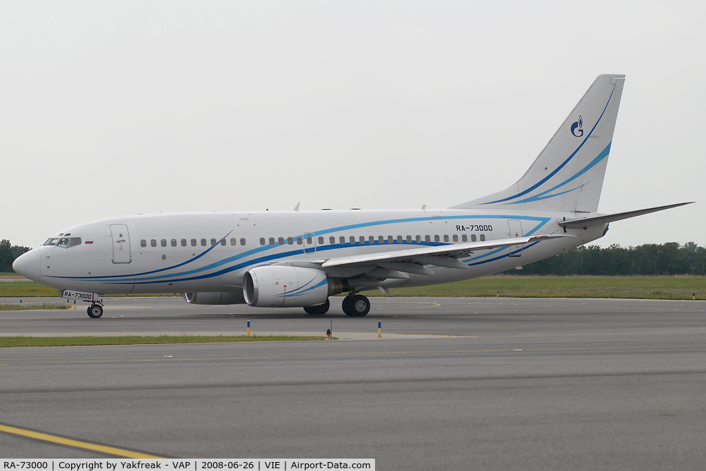 RA-73000, 2000 Boeing 737-76N C/N 28630, Gazpromavia Boeing 737-700