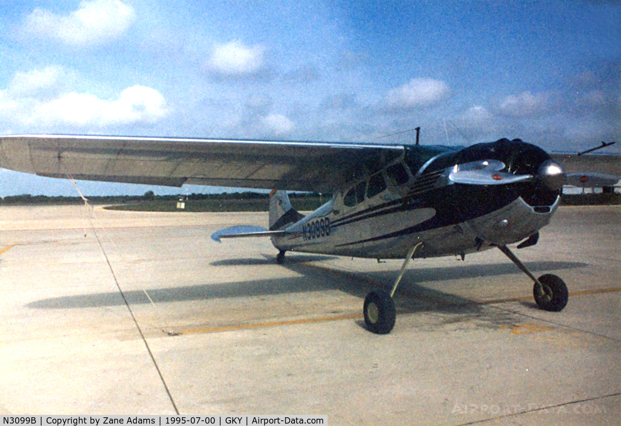 N3099B, 1953 Cessna 190 C/N 7984, At Arlington Municipal