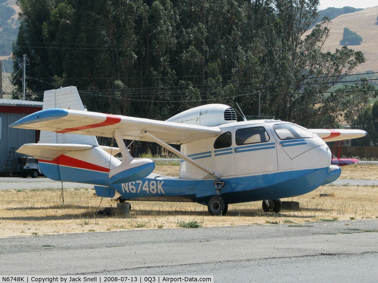 N6748K, 1947 Republic RC-3 Seabee C/N 1036, Taken at the Schellville Antique Aerodrome Display Weekend