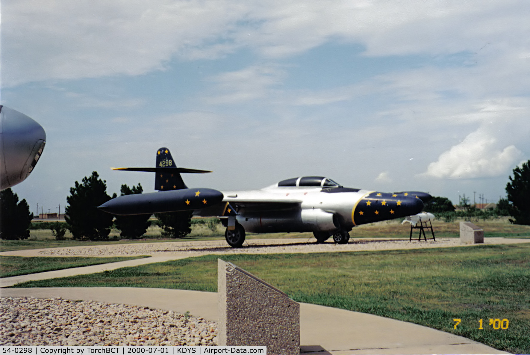 54-0298, 1954 Northrop F-89H Scorpion C/N Not found 54-0298, Scorpion @ Dyess Air Park
