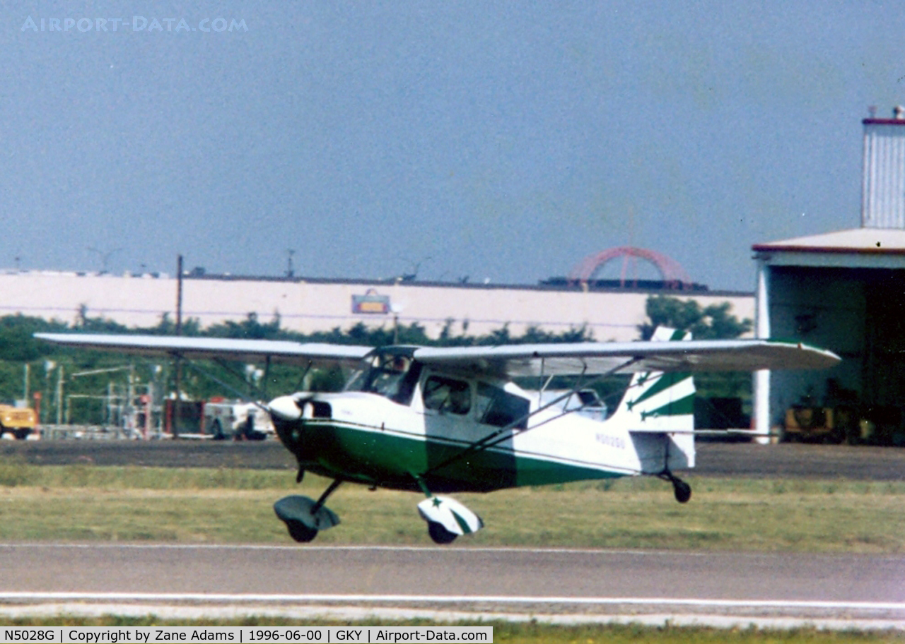 N5028G, 1979 Bellanca 8KCAB Decathlon C/N 574-79, At Arlington Municipal