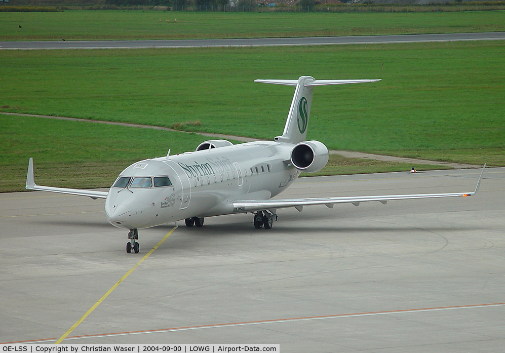 OE-LSS, 1998 Bombardier CRJ-200LR (CL-600-2B19) C/N 7283, Styrian Spirit