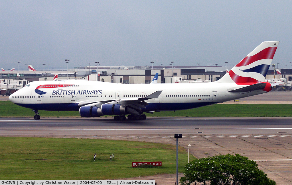 G-CIVB, 1994 Boeing 747-436 C/N 25811, British Airways