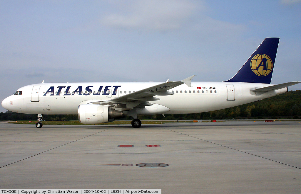 TC-OGE, 1997 Airbus A320-214 C/N 764, Atlasjet