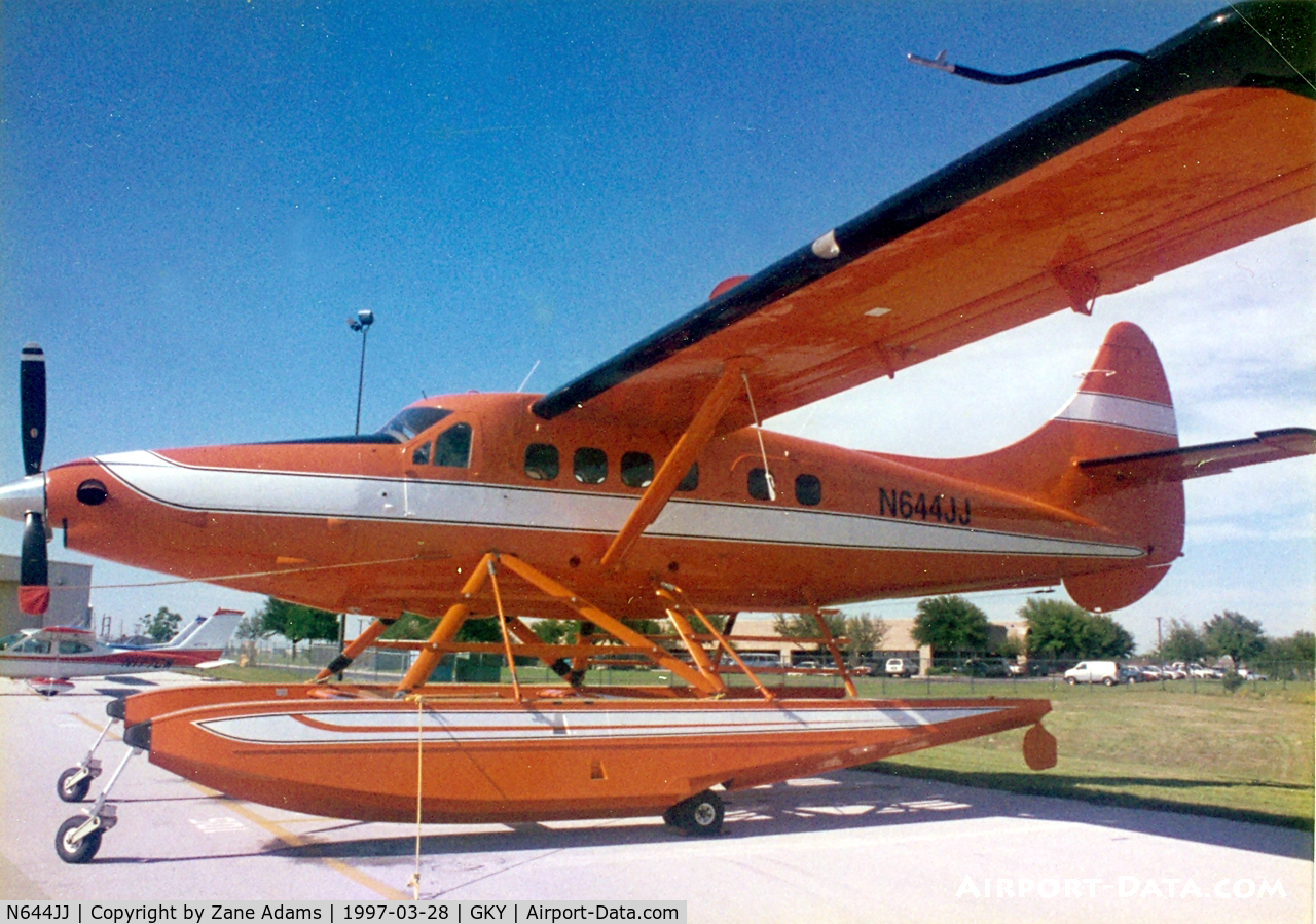 N644JJ, 1961 De Havilland Canada DHC-3T Vazar Turbine Otter Otter C/N 427, At Arlington Municipal