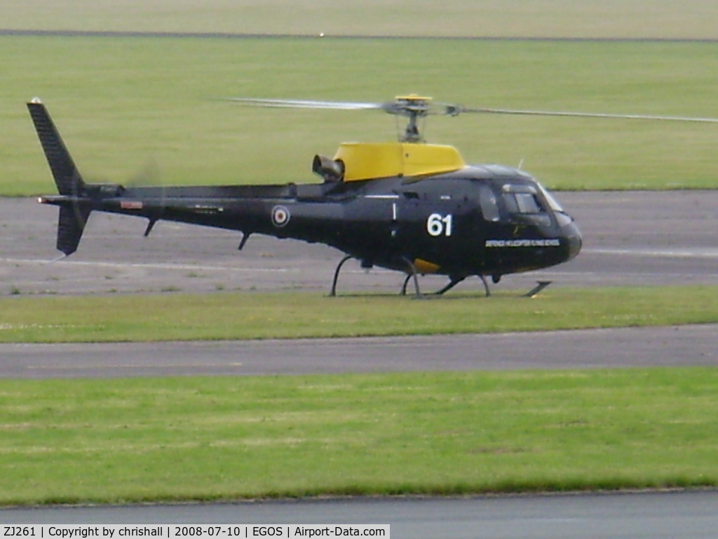 ZJ261, 1997 Eurocopter AS-350BB Squirrel HT1 Ecureuil C/N 2986, DHFS