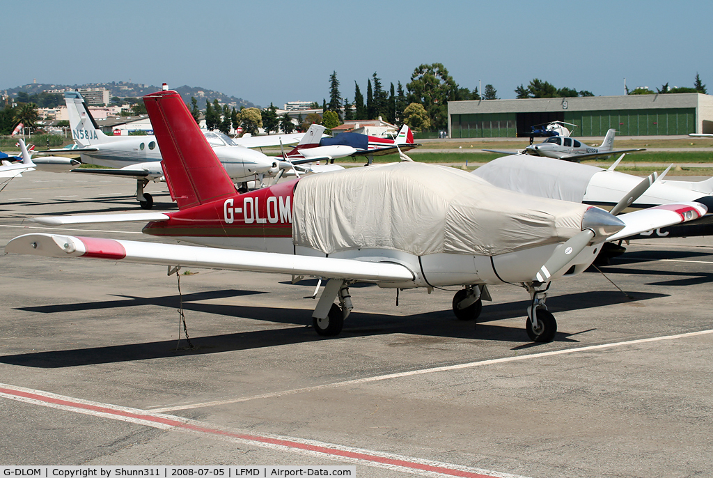 G-DLOM, 1990 Socata TB-20 Trinidad C/N 1102, Parked here and waiting a new flight...
