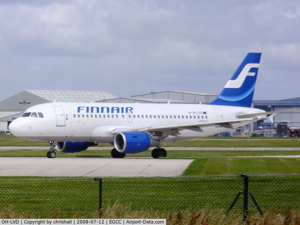 OH-LVD, 2000 Airbus A319-112 C/N 1352, Finnair