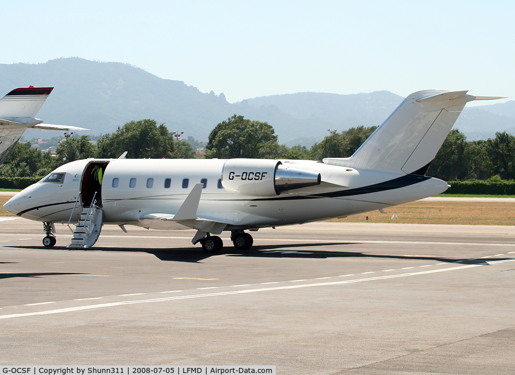 G-OCSF, 2007 Bombardier Challenger 605 (CL-600-2B16) C/N 5733, Waiting a new flight...