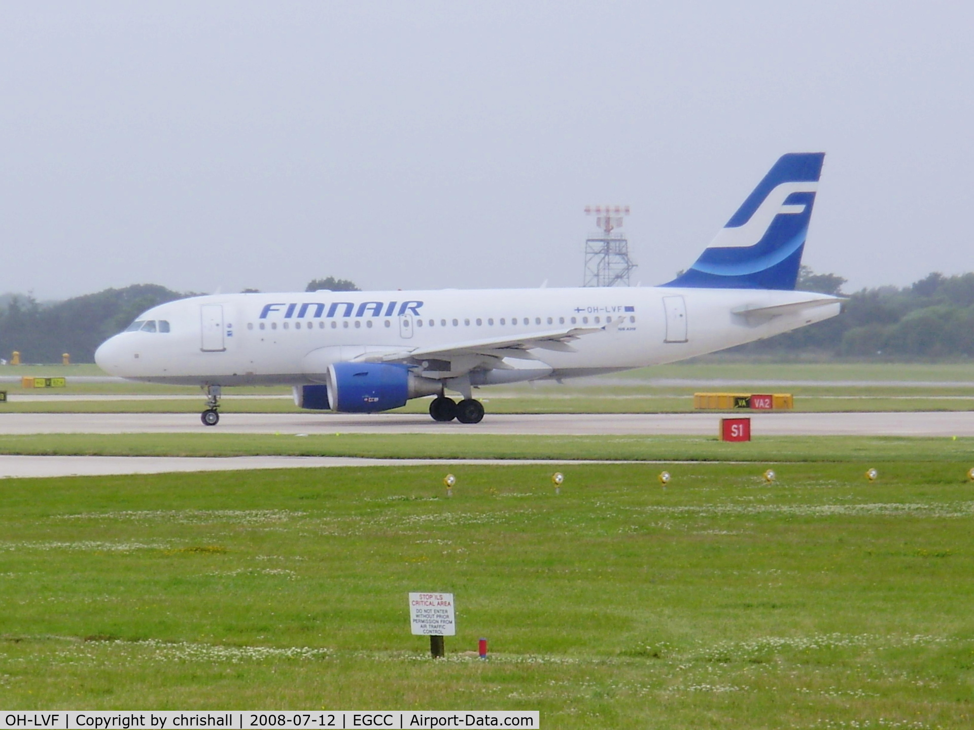 OH-LVF, 2002 Airbus A319-112 C/N 1808, Finnair