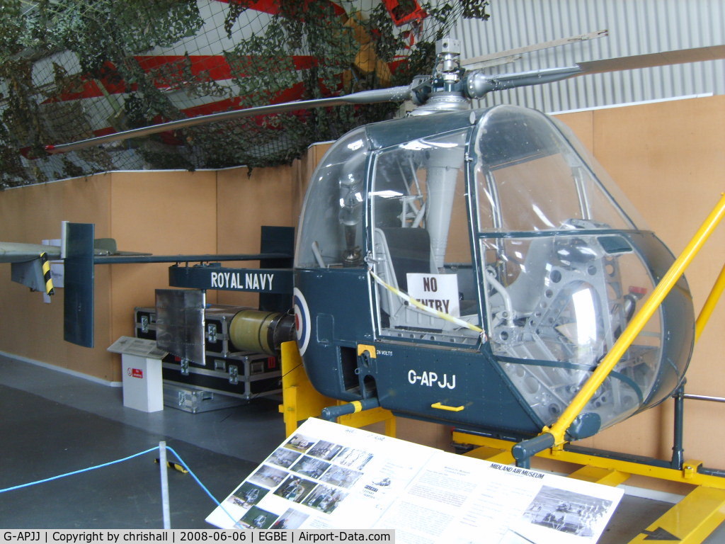 G-APJJ, Fairey Ultra Light Helicopter C/N F9428, The only surviving Fairey Ultra Light